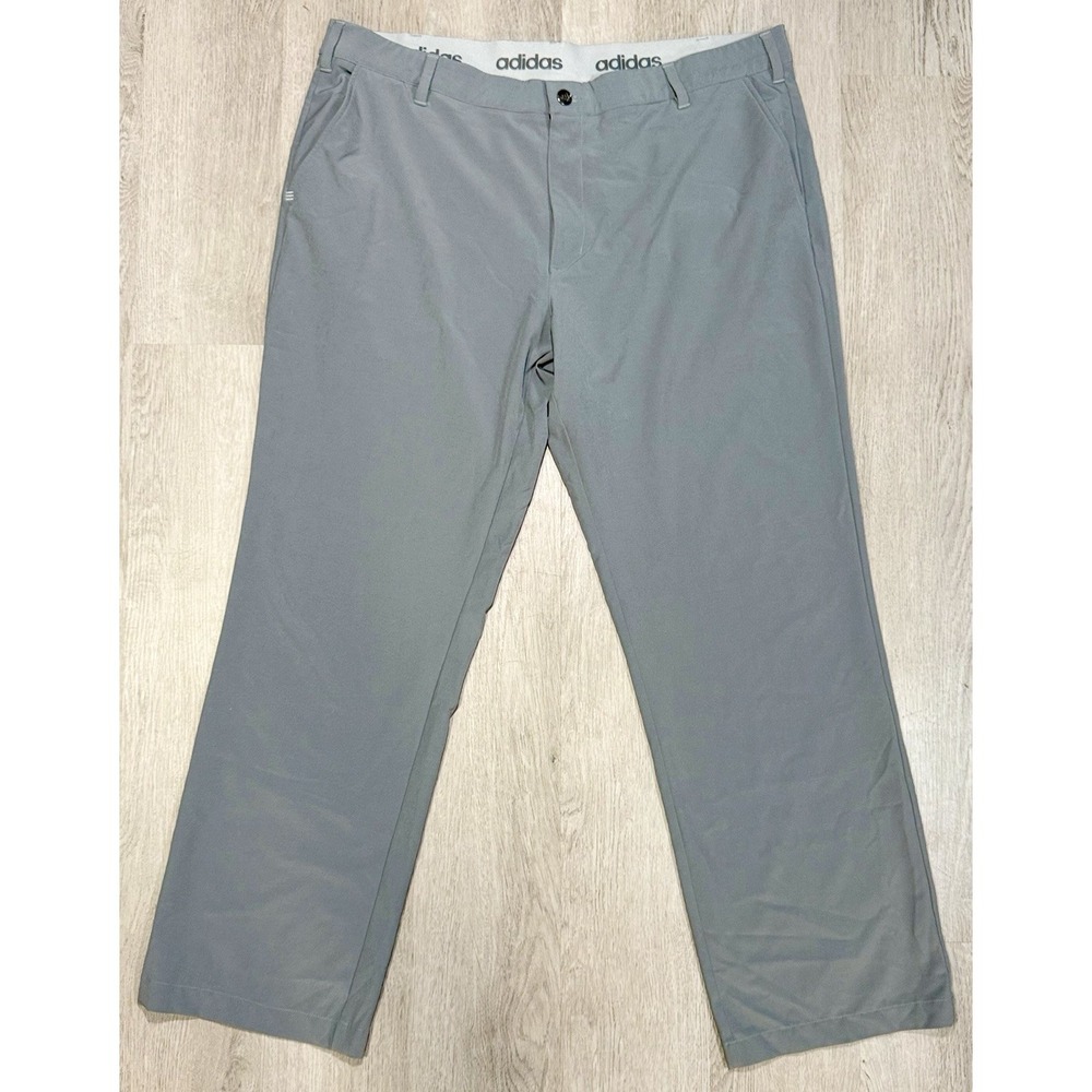 Adidas Golf Pants Mens 40x32 Gray Ultimate365 Stretch Performance Casual Comfort